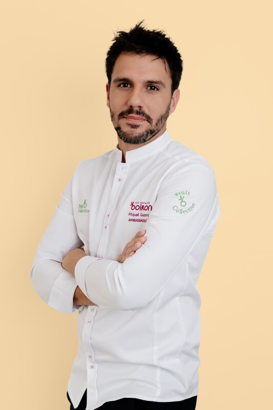 Miquel Guarro - chef cuisine - Les vergers Boiron