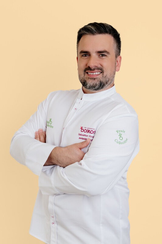 Sebastian Kraus - chef cuisine - Les vergers Boiron