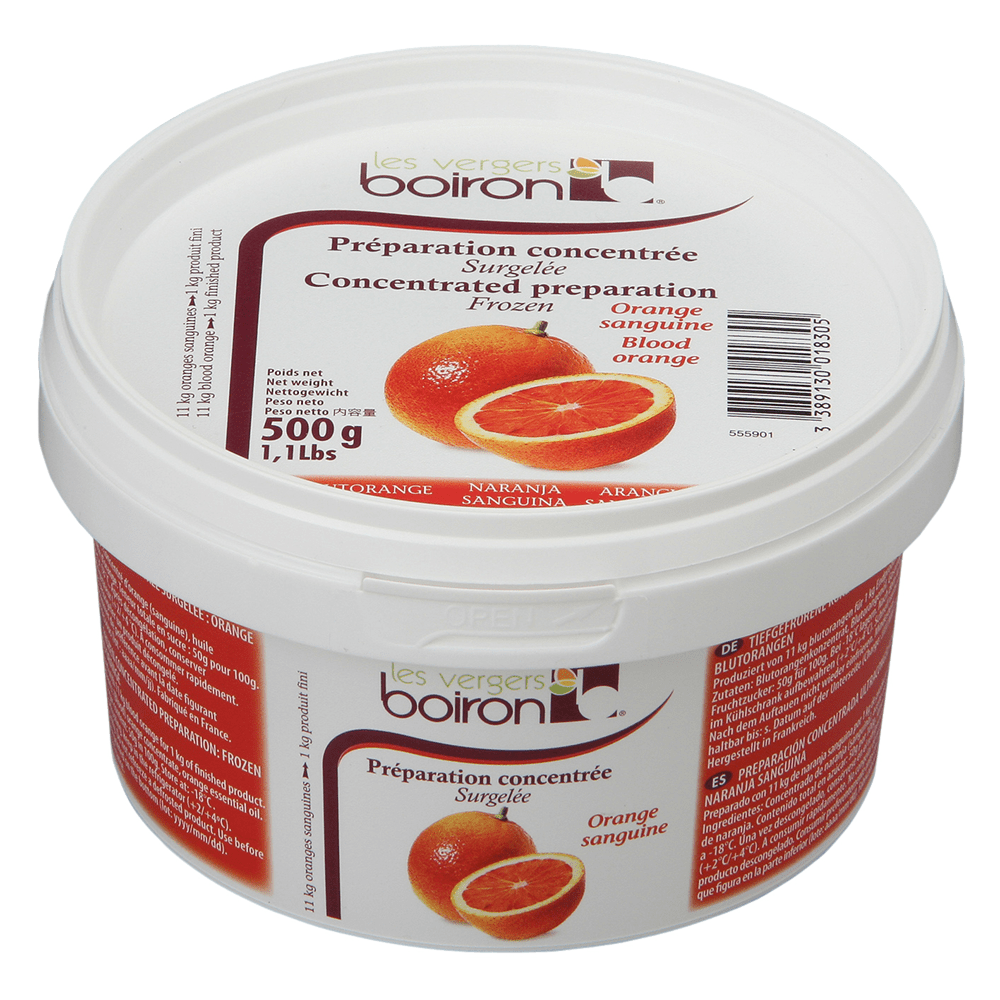 Les vergers Boiron - Preparation Concentree Orange Sanguine