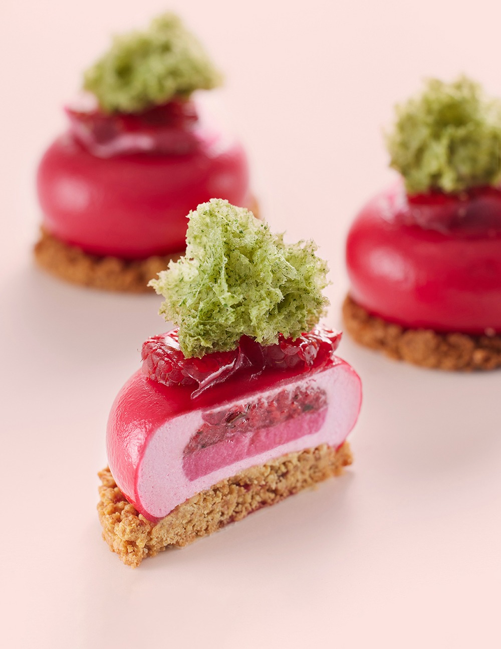 Petit Gateau Figue De Barbarie Rouge Framboise Estragon 5418