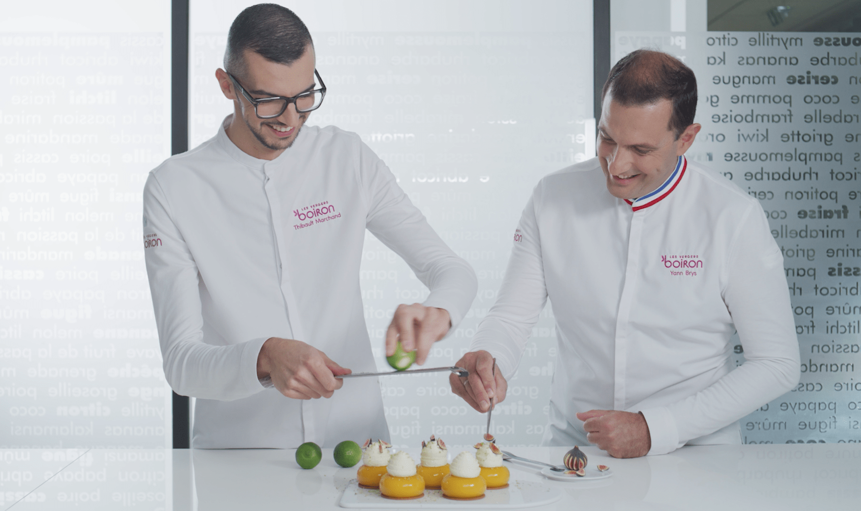 Les chefs - Les vergers Boiron