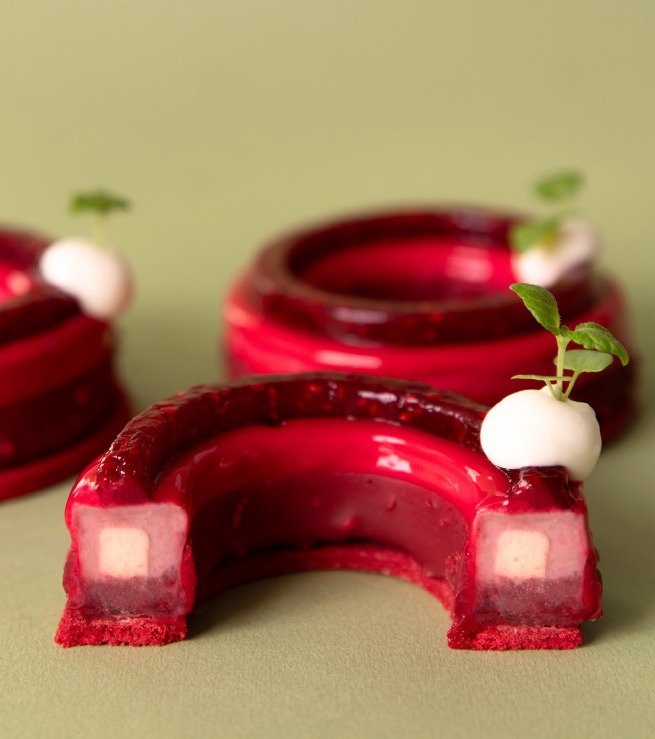 Tartelettes Framboise-Litchi - Fabian Scheithe & Liv Schlueter