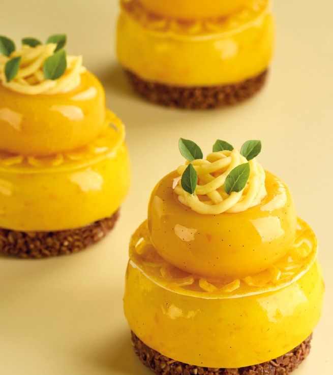 Petits gâteaux Kumquat & Granola - Thibault Marchand