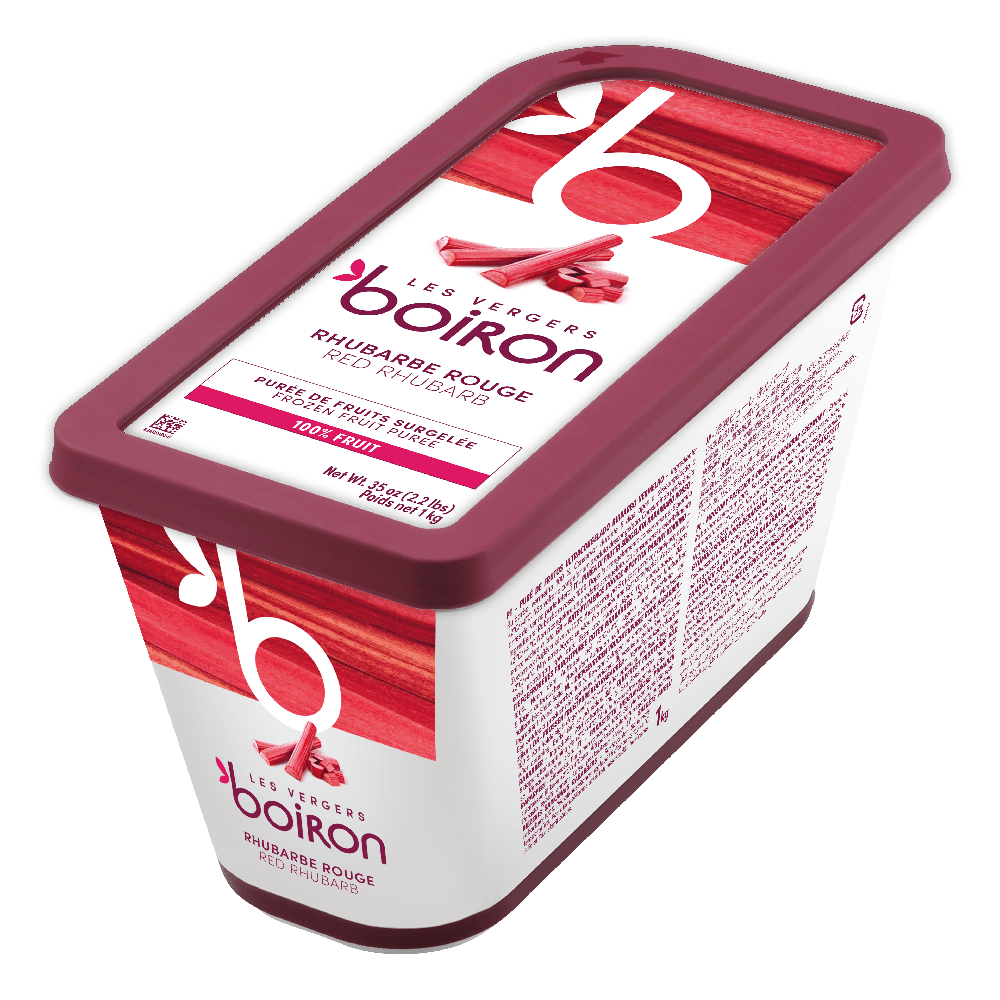 ARR0C6 Barquette Rhubarbe Rouge 100 9479