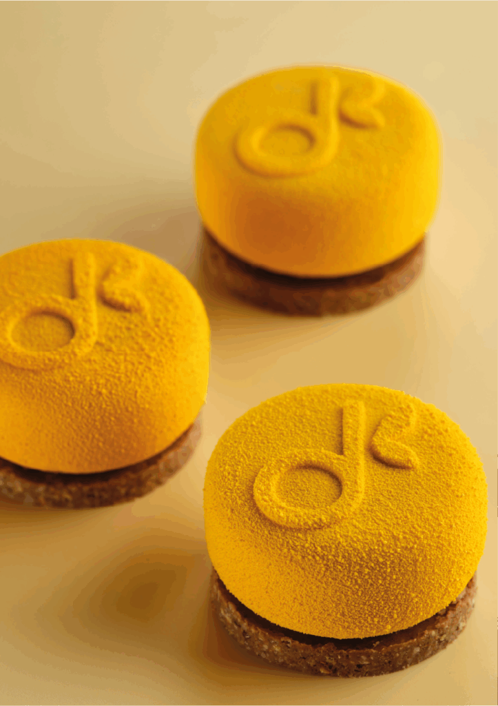 Petits gâteaux Fruit de la passion & sésame noir