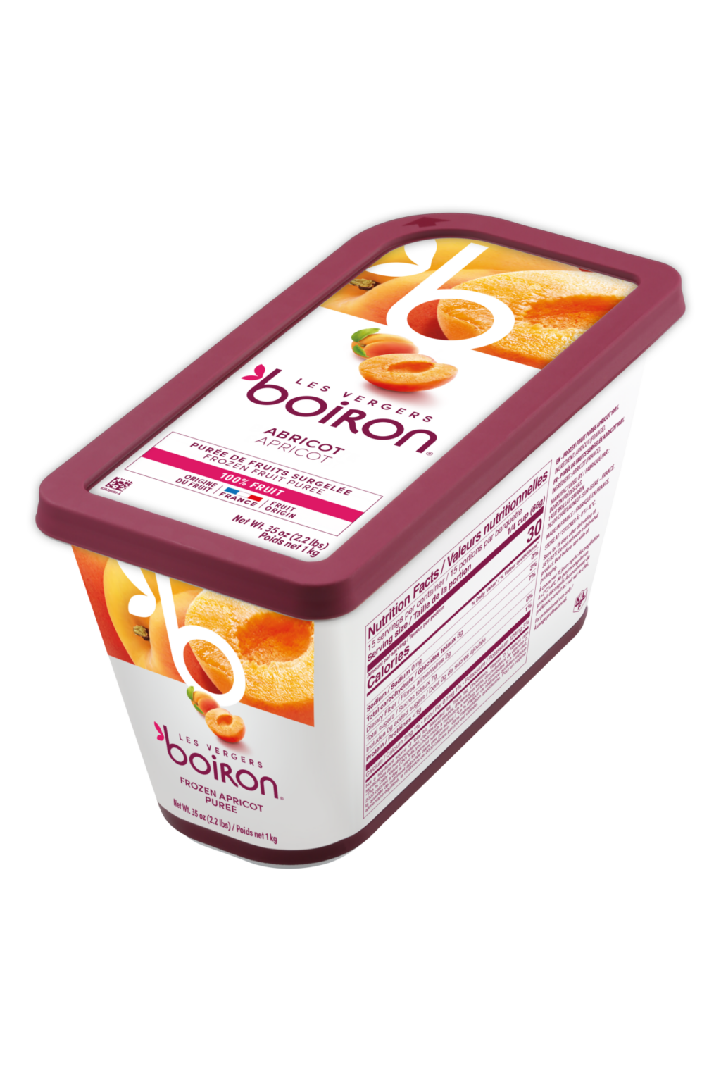 AAB0U6 Barquette US Abricot 8553