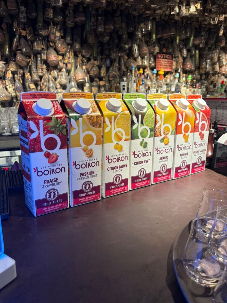 Les vergers Boiron, partenaire officiel The World's 50 Best Bars