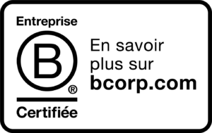 Badge Bcorp Noir Digital FR