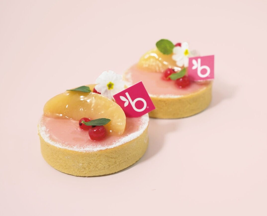 Tarte Vegan Pêche Groseille 2