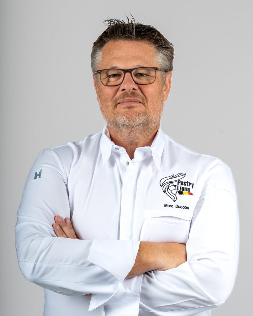 Marc Ducobu, coach de l’équipe Belge de pâtisserie