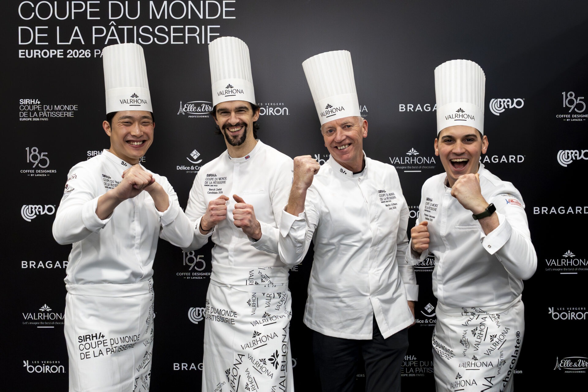 Équipe du Royaume-Uni pour la coupe du monde de patisserie ©NicolasReynaud