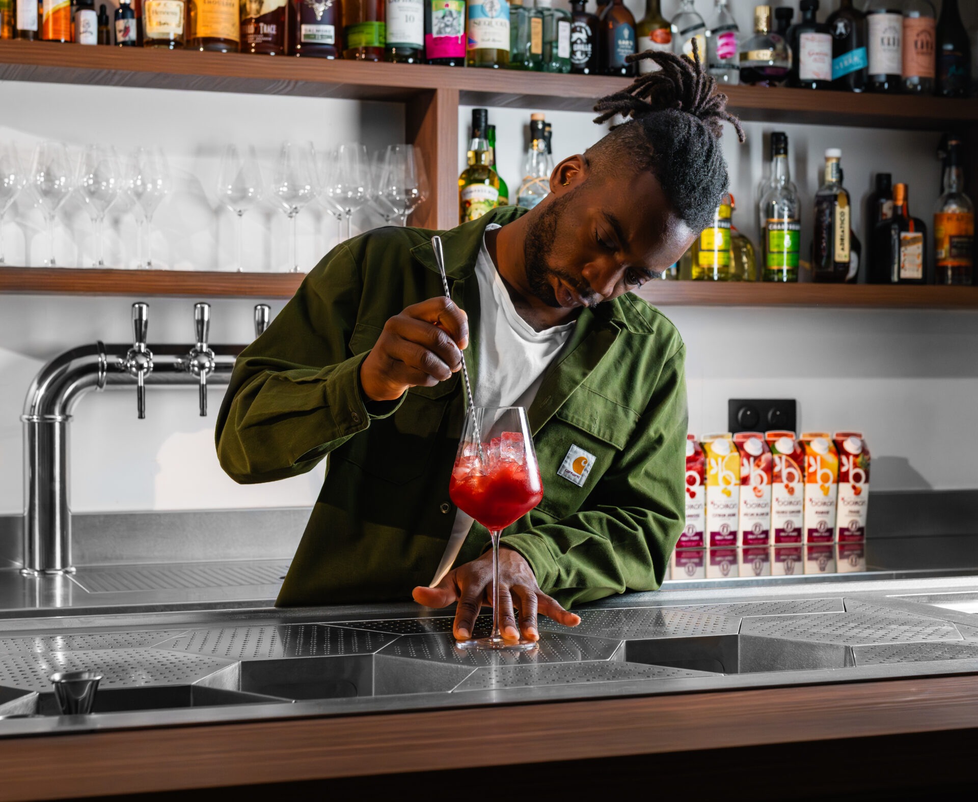 Les vergers Boiron - cocktail